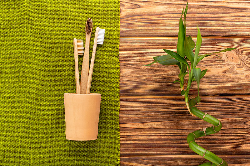 Eco-friendly biodegradable toothbrushes